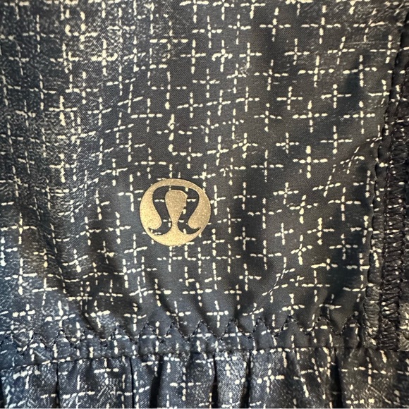 Lululemon Spring Fling Sashiko Cross Inkwell Ghost Goosedown Puffy Vest - Picture 11 of 15